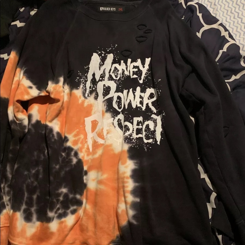 Money power respect sweatshirt 2XL